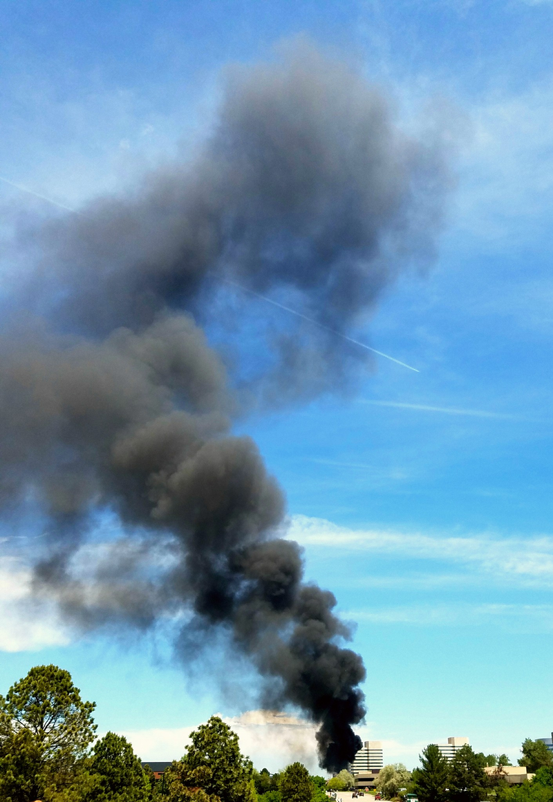 Illustration for article titled truck fire in denver